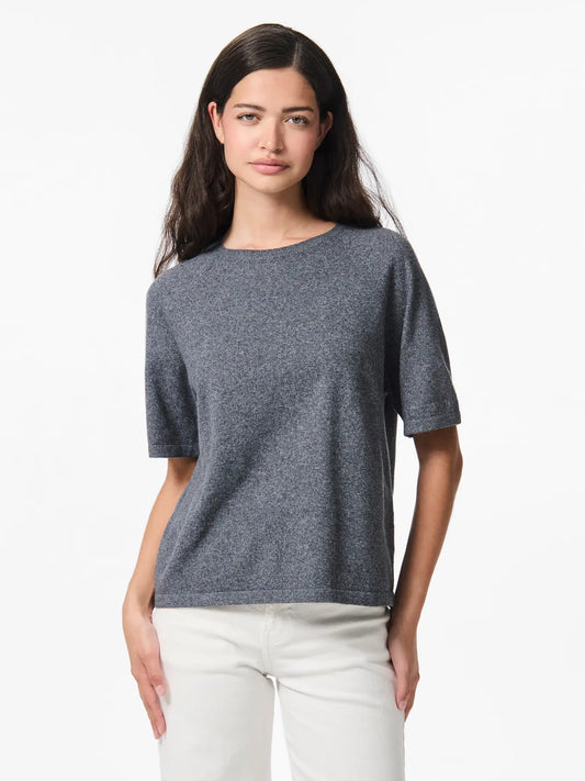 Pieces | Top Bree dark grey