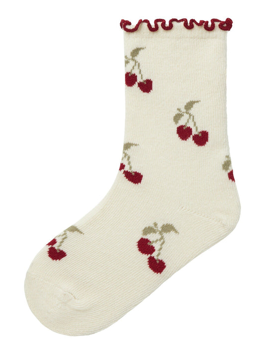 Lil Atelier | Sokken Kersen turtledove