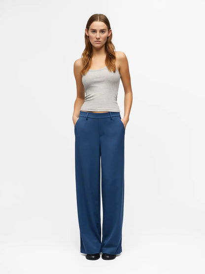 Object | Pantalon Lisa wide dark denim