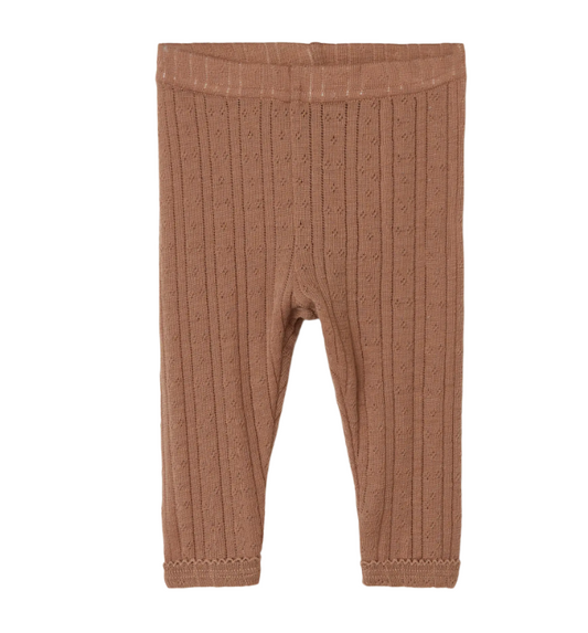 Lil Atelier | Wollen legging Naima beaver fur