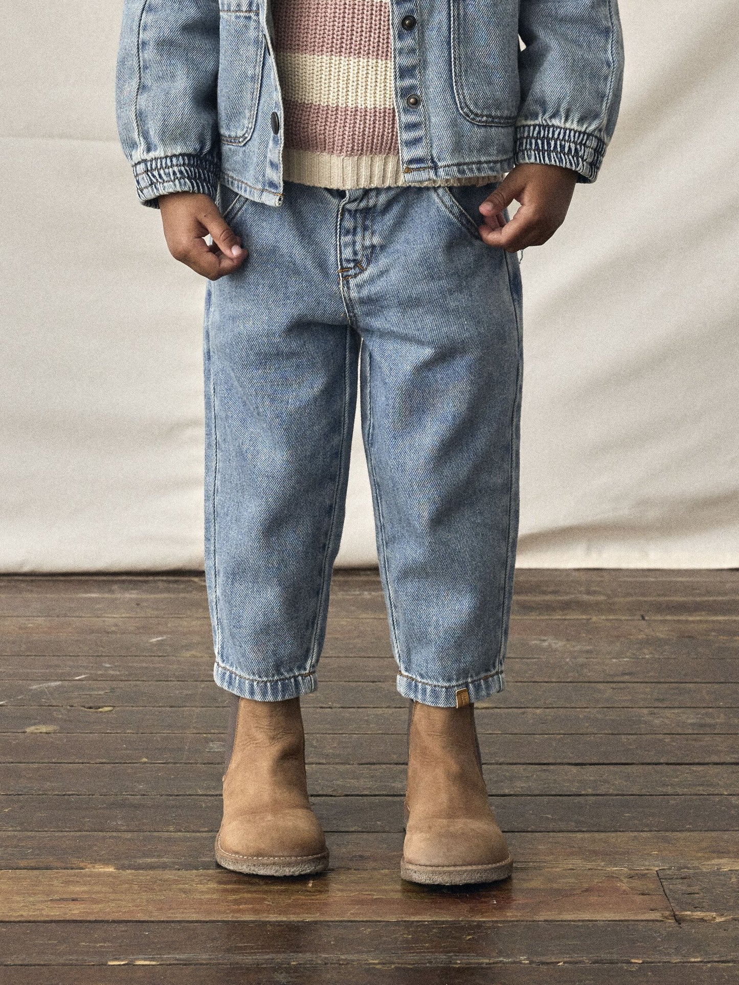 Lil Atelier | Jeans loose Karole medium blue
