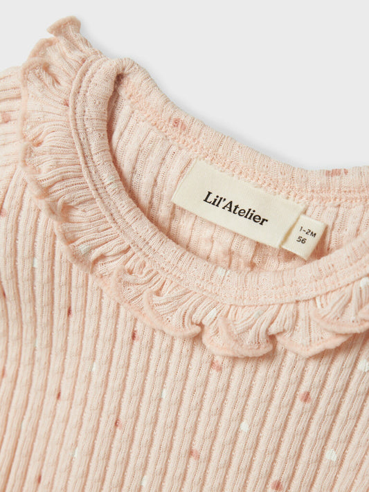 Lil Atelier | Romper Hula peach blush