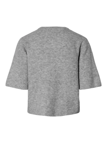Pieces | Top Silly grey melange