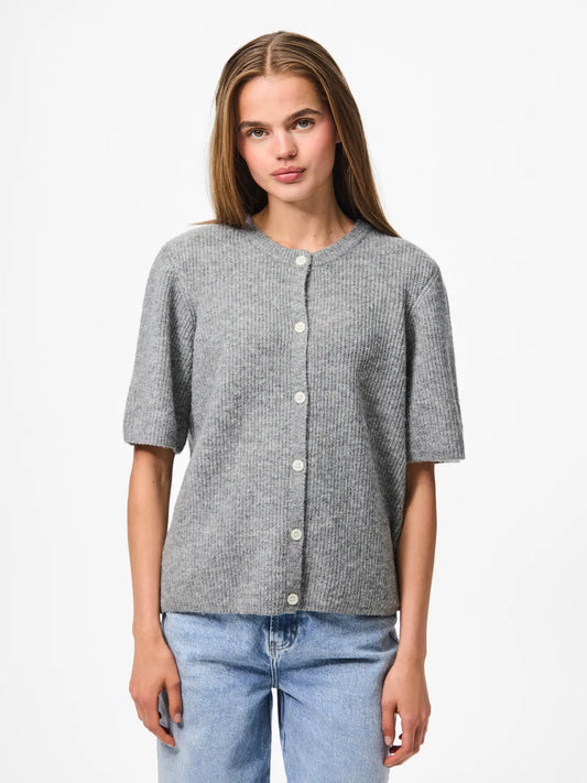Pieces | Top Silly grey melange