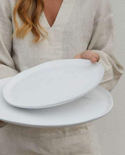 Leeff | Schaal Thijs wit 30cm