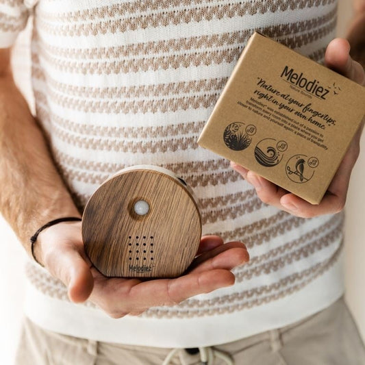 Melodiez | Soundbox met natuurgeluiden donker hout