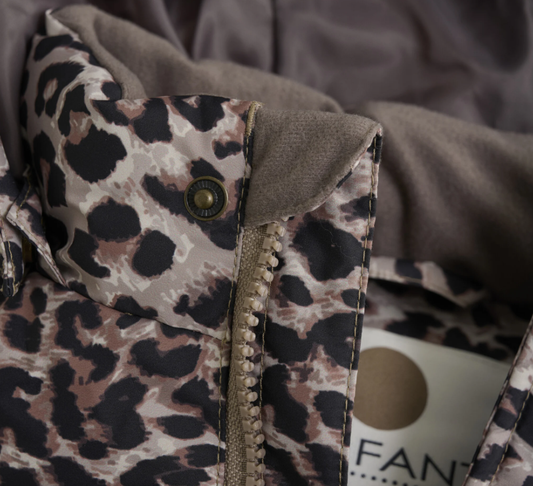 Enfant | Winterjas puffer Panterprint