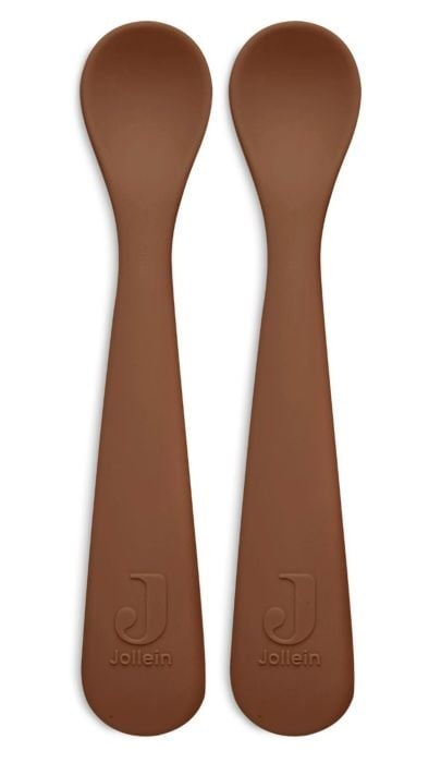 Jollein | Siliconen lepeltjes caramel 2stuks