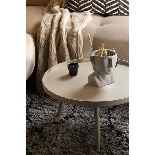 Woood | Bijzettafel Mesa M antique beige 45cm