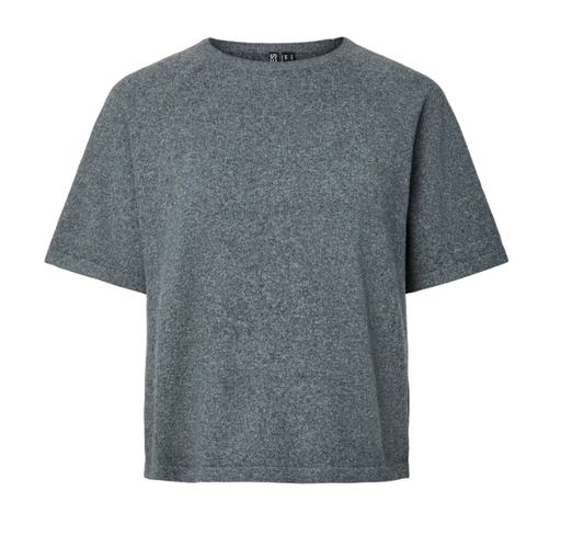 Pieces | Top Bree dark grey