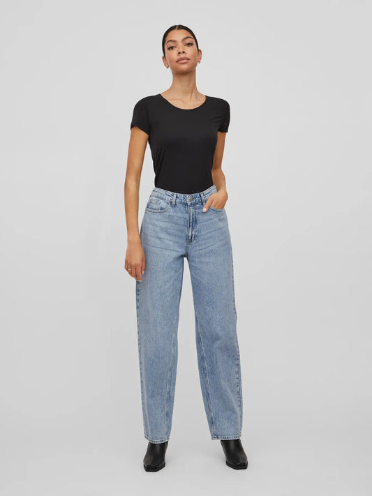 Vila | Jeans Kelly straigh light blue