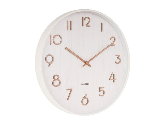 Karlsson | Wandklok Pure wit 60cm
