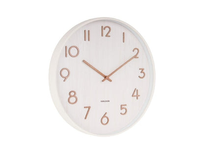 Karlsson | Wandklok Pure wit 40cm